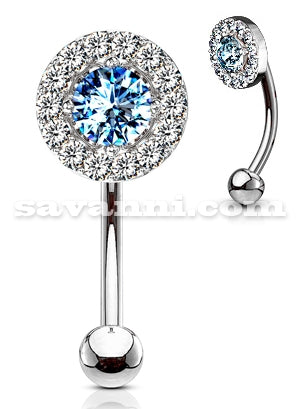1.2mm Bananabell Runda Zircon