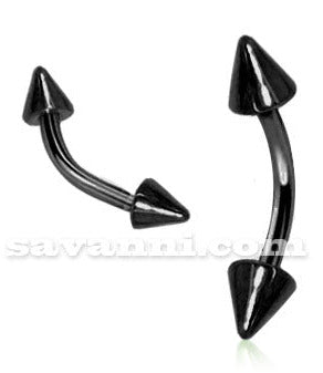 Svart 1.2mm Bananabell Koner