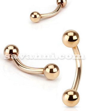 1.2mm Bananabell Rose Gold