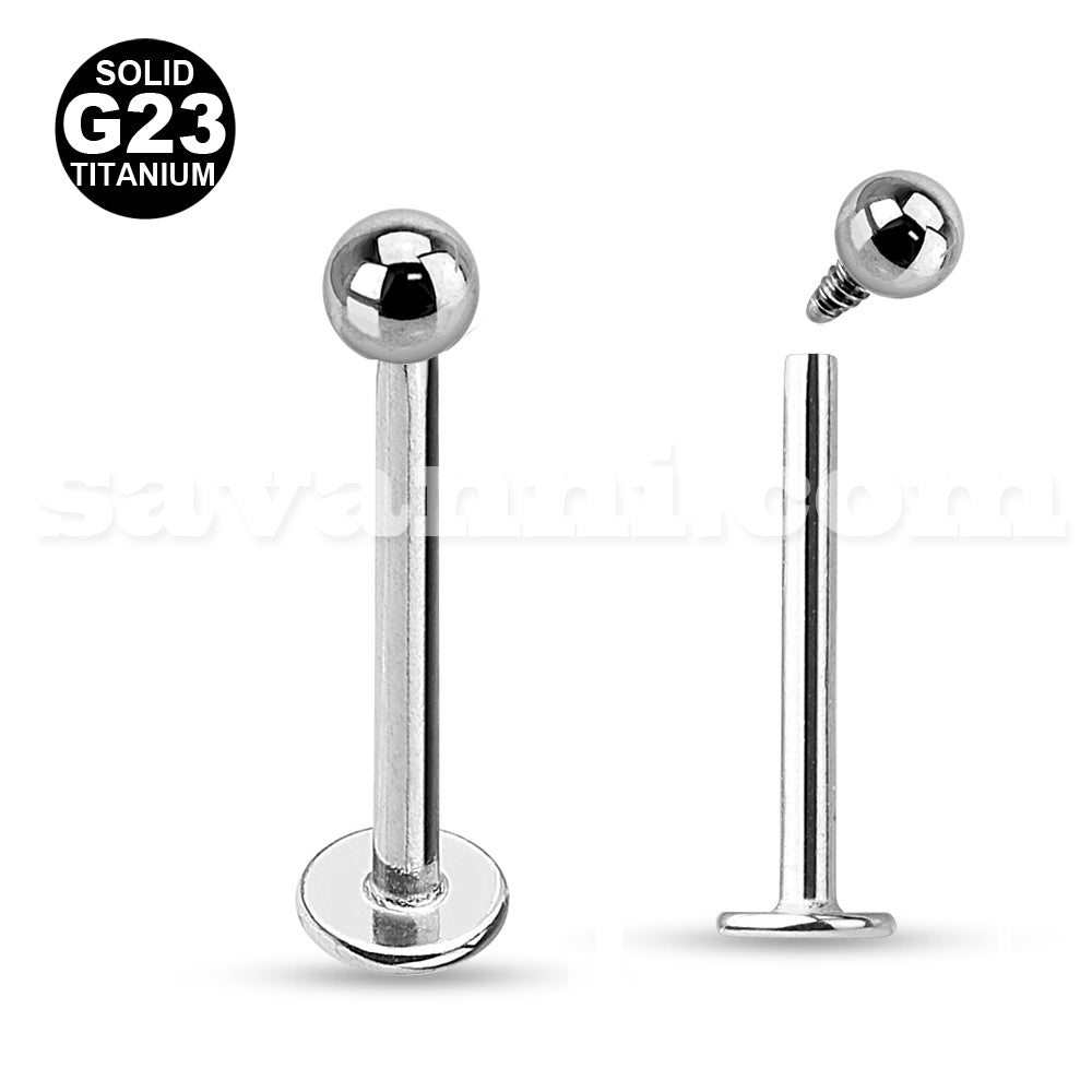 Labret titanium inner thread