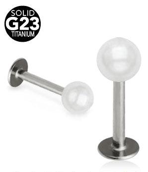 Huulikoru titaani helmipallo