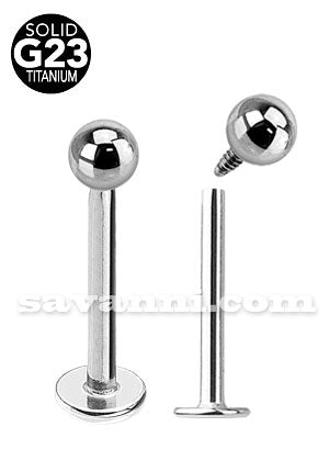 Labret titanium inner thread