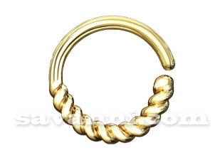 1.2mm Piercingring Beaded Trim