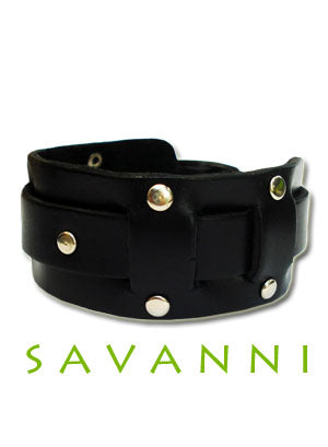 Läderarmband Spänne & Nitar