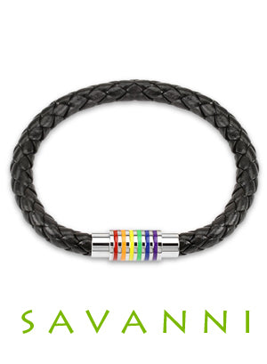 Läderarmband PRIDE