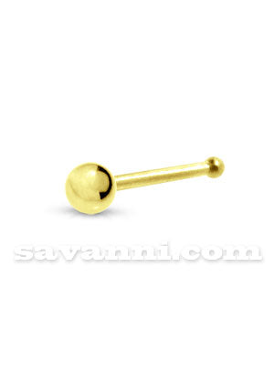 Nosepin goldplated silver