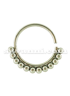0.8mm Piercingring Beaded Line