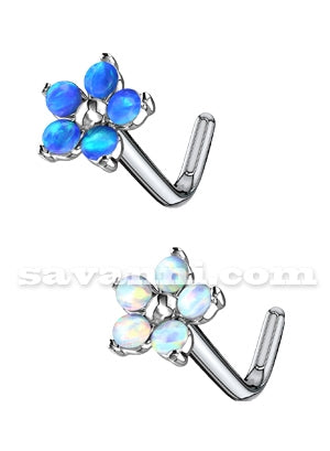 L-format Nässmycke Opal Blomma