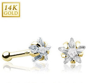 Kultainen nenäkoru tähti