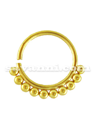 0.8mm Piercingring Beaded Line