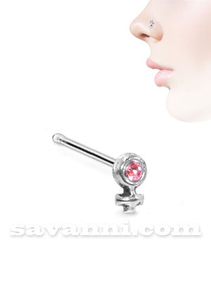 Nässmycke av Silver med Kula Venus-symbol