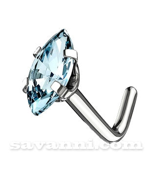 L-format Nässmycke Marquise Zircon