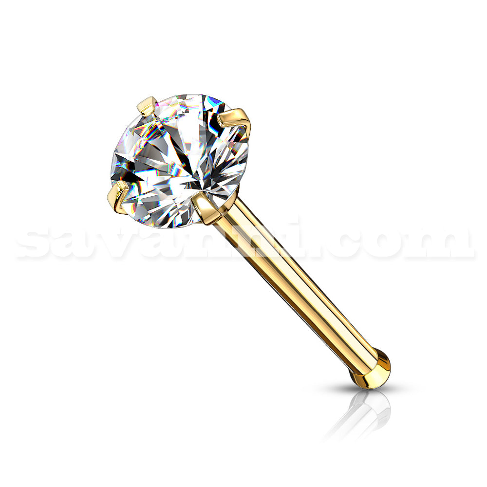 Kullattu Nenäkoru Suora Zircon