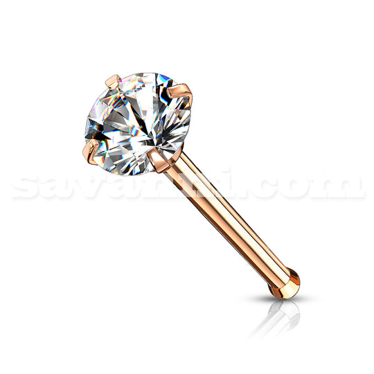 Kullattu Nenäkoru Suora Zircon