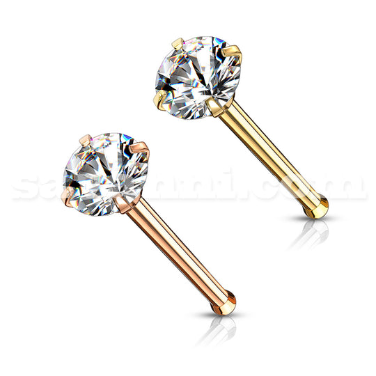 Kullattu Nenäkoru Suora Zircon