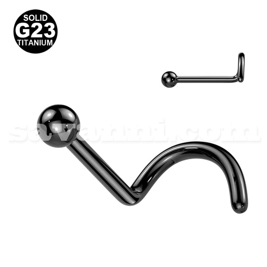 Titaani Nenäkoru Black Ball