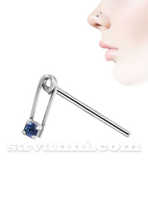 Rakt Nässmycke av Silver med Säkerhetsnål