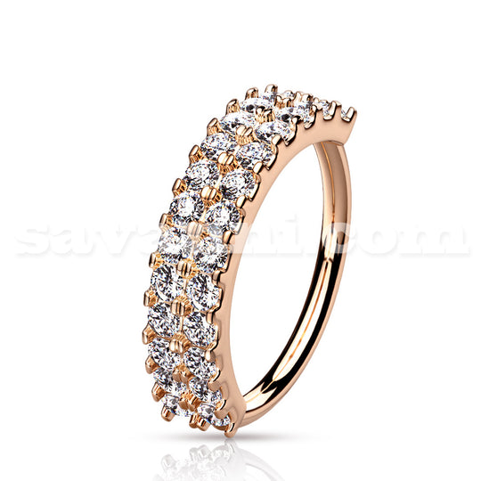 Lävistysrengas Double Zircon Line