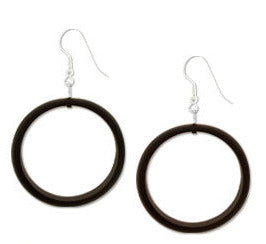 Örhängen Trä Ring