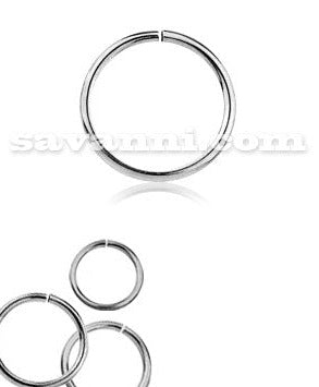 1.0mm Slät Ring