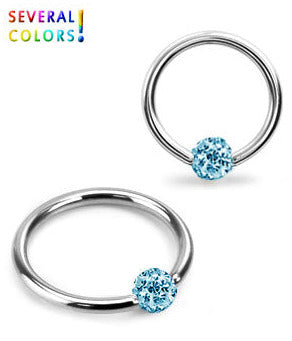 1.2mm BCR-Ring Crystal Kula 4mm