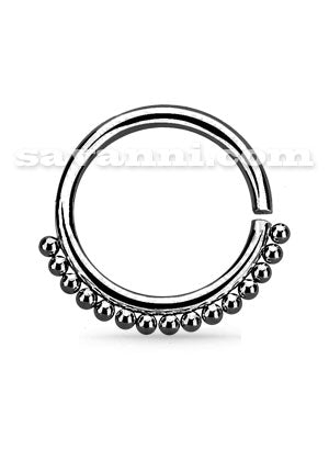 1.2mm Piercingring Beaded Trim