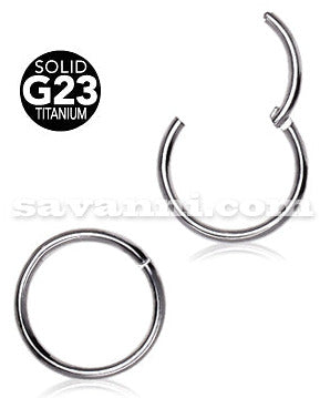 1.0mm Segment Ring Clicker Titan