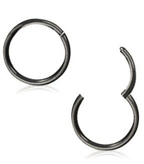 1.6mm Svart Segment Ring Clicker