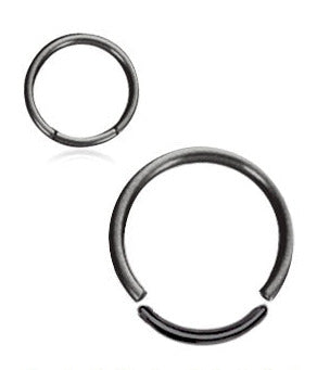 1.2mm Svart Segment Ring