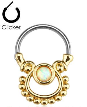 Septum ring opal