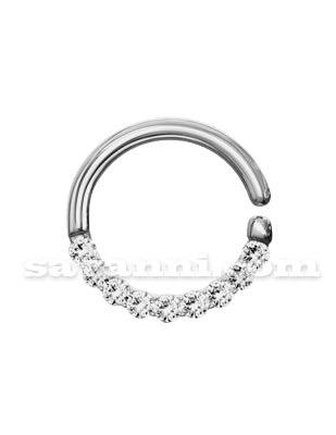 1.2mm Piercingring Beaded Trim