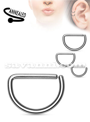 Halv Piercingring