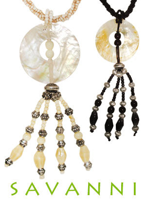 Shell Halsband Med Pärlor