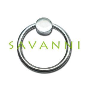 1.0mm Smiley Ring