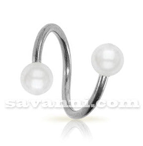 1.2mm Spiral Med Pärlor