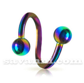 1.6mm Spiral Rainbow