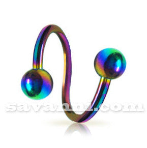 1.2mm Spiral Rainbow