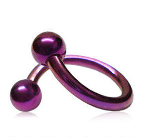 1.6mm Violett Spiral