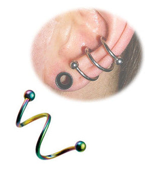 1.2mm Dubbelspiral Rainbow
