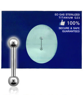 Steriili titaani barbell