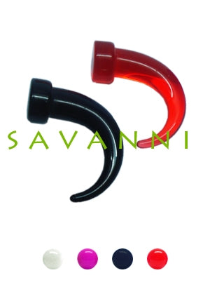 Töjsmycke Curved Taper av Akryl