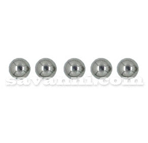 5 5mm Uppsättning Smyckeskomponent Kula 1.6mm
