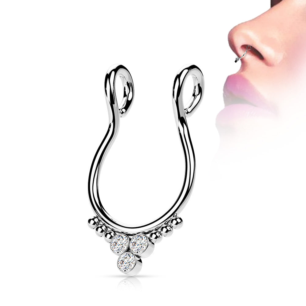 Feikki Septum Zircon Beads