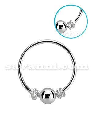 Silverring Balinese Barbwire