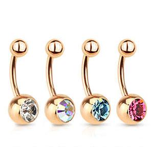 Napakoru rose gold strass