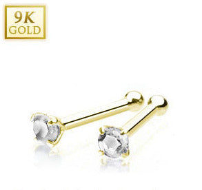 Gold nose pin