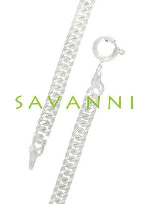 Silver Armband Kompakt Pansar